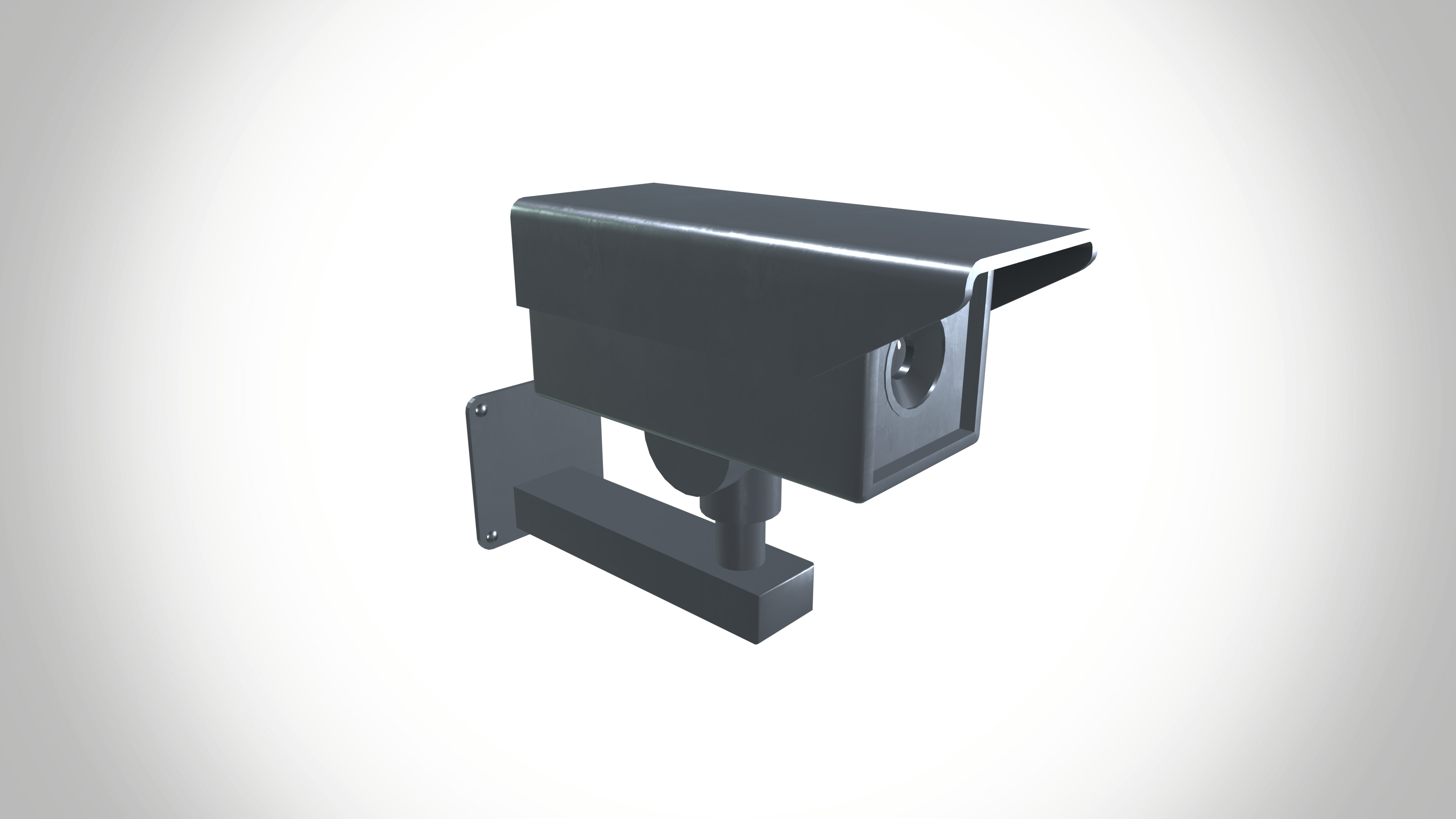 CCtvCamera Low-poly 3D model_6