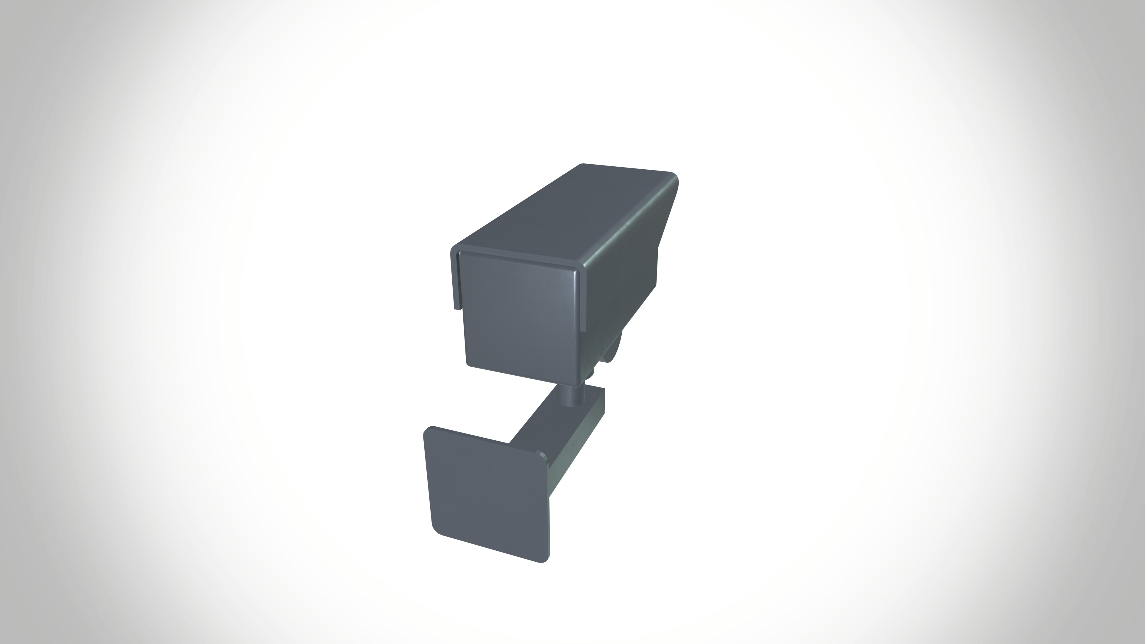 CCtvCamera Low-poly 3D model_7
