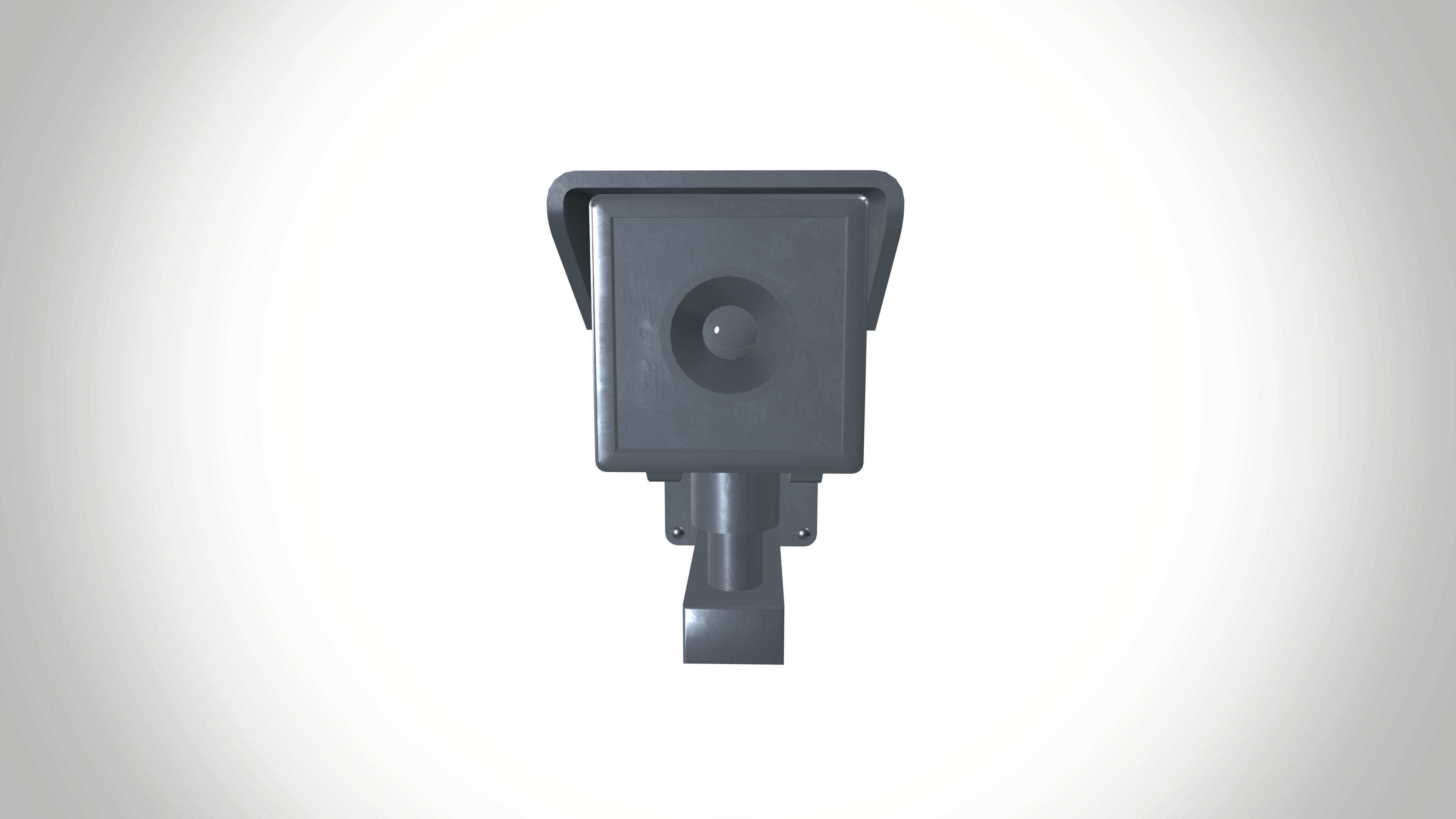 CCtvCamera Low-poly 3D model_4