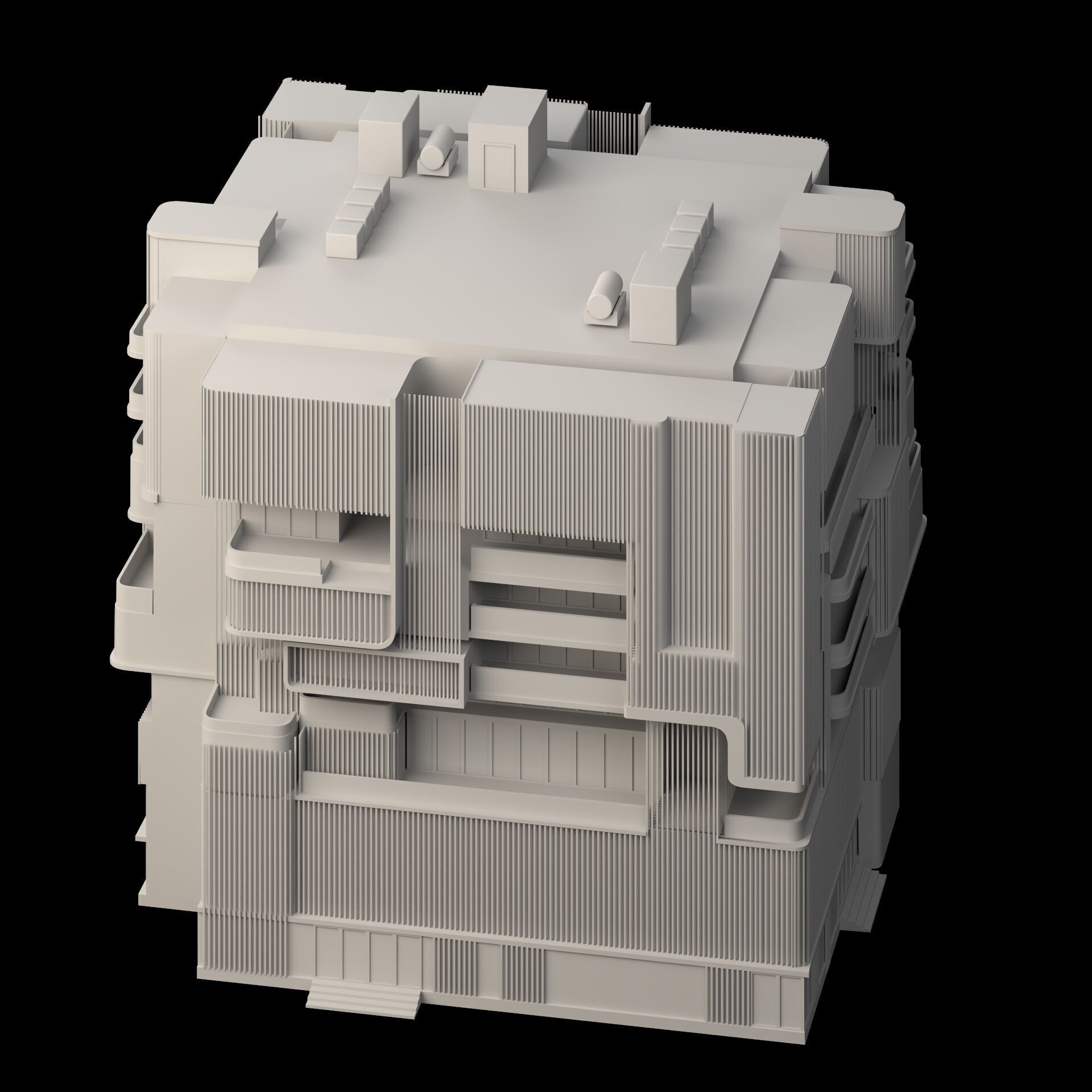 Tower 3D print model_3