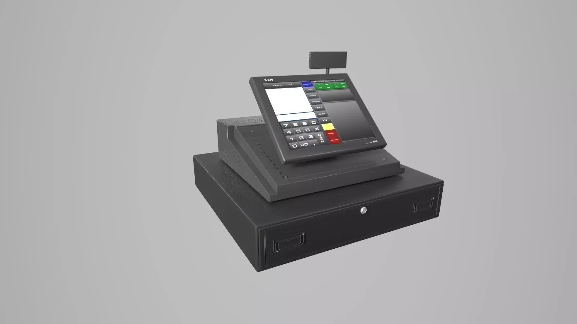 Cash Register 3D model