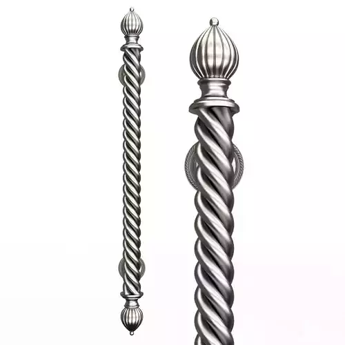 Classic Door Handle 03 Chrome