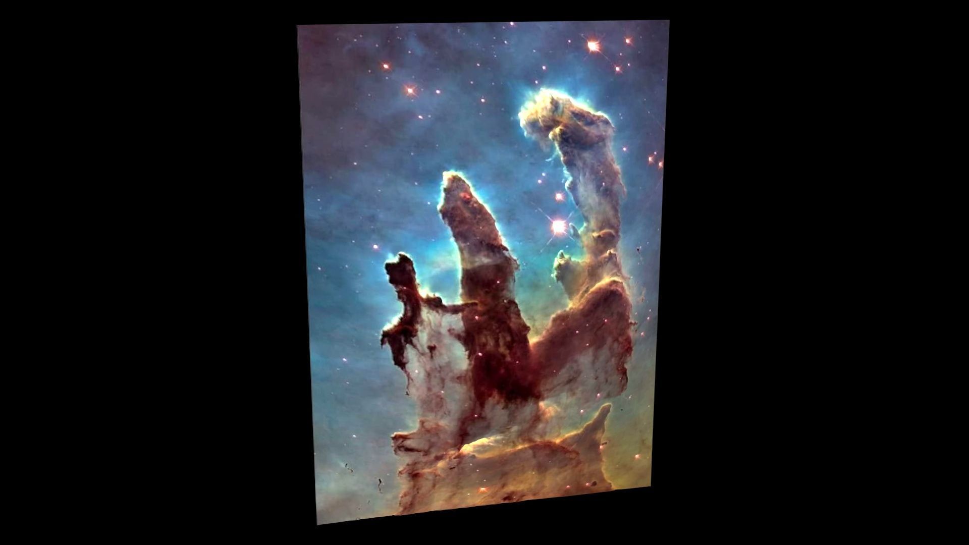 Eagle Nebula 3D model_3