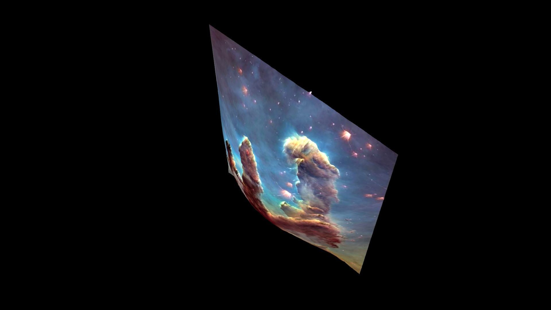 Eagle Nebula 3D model_4