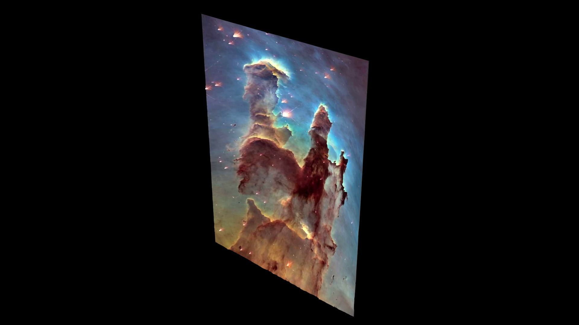 Eagle Nebula 3D model_2