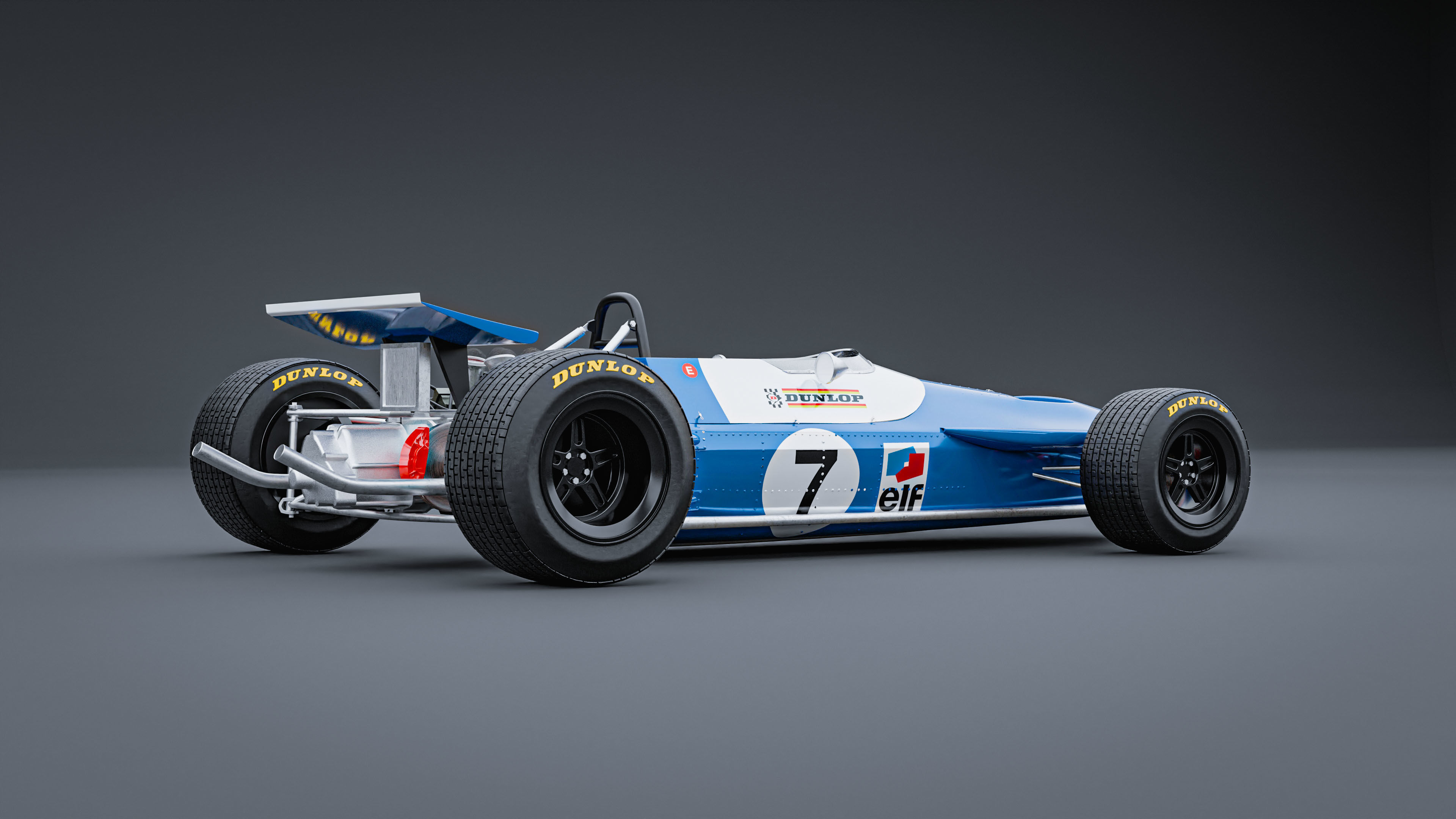 1969 Matra MS80 Formula 1 3D model_13