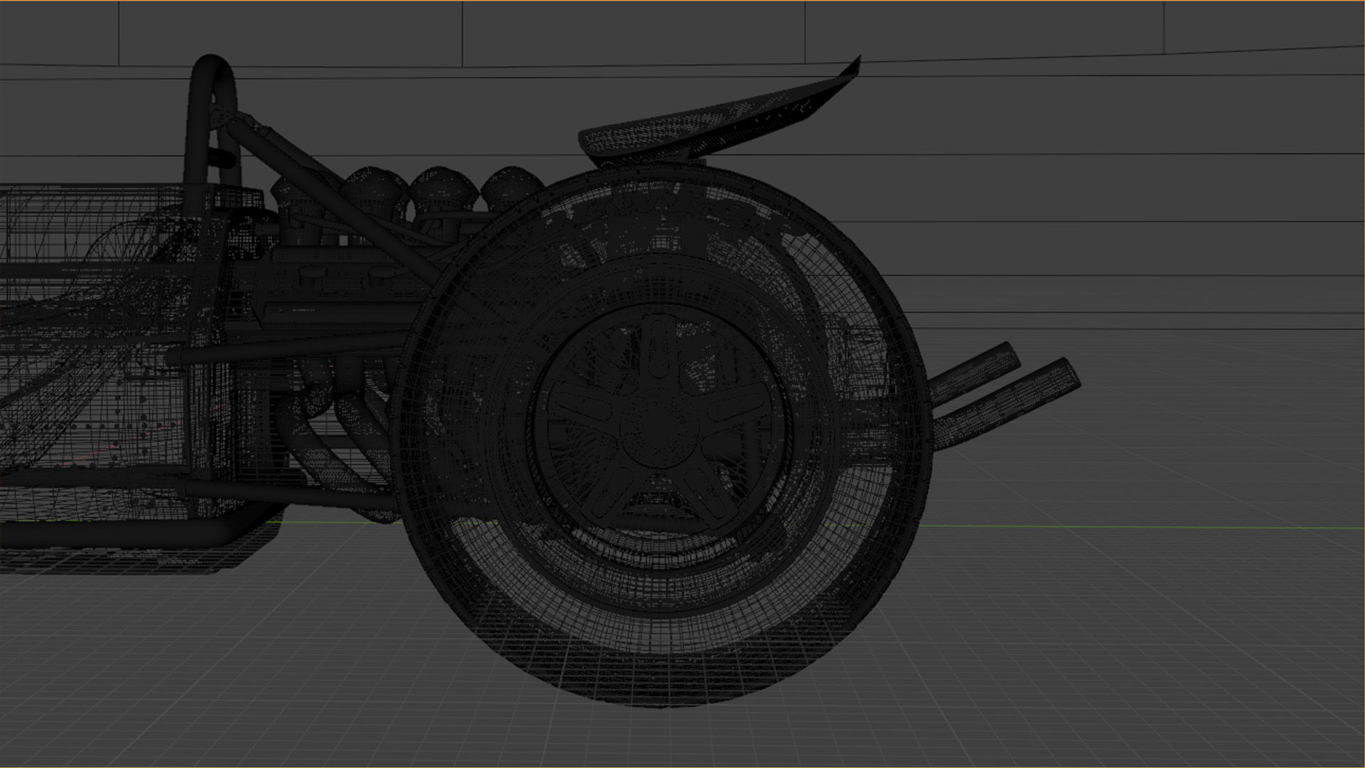 1969 Matra MS80 Formula 1 3D model_3