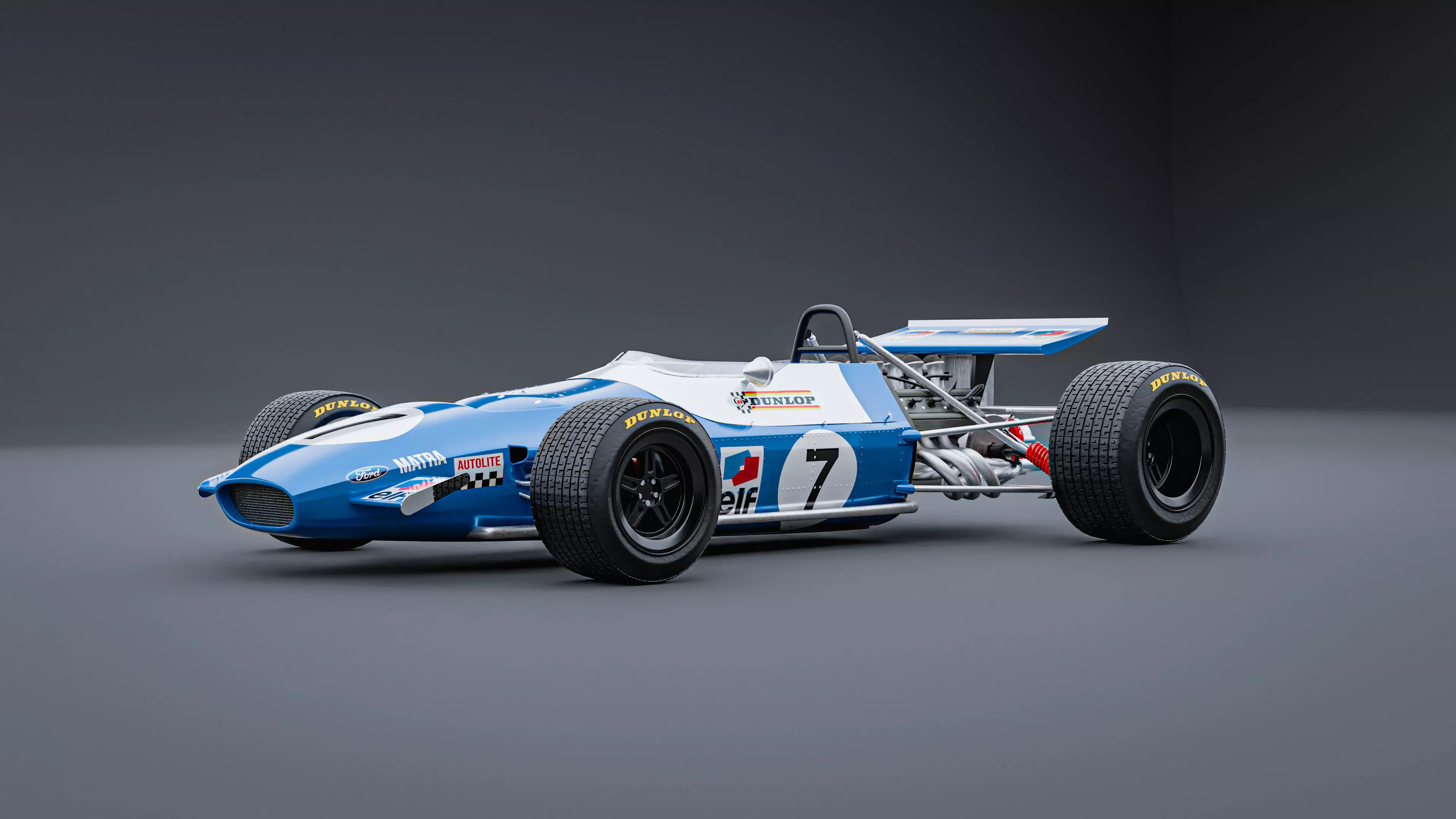 1969 Matra MS80 Formula 1 3D model_0