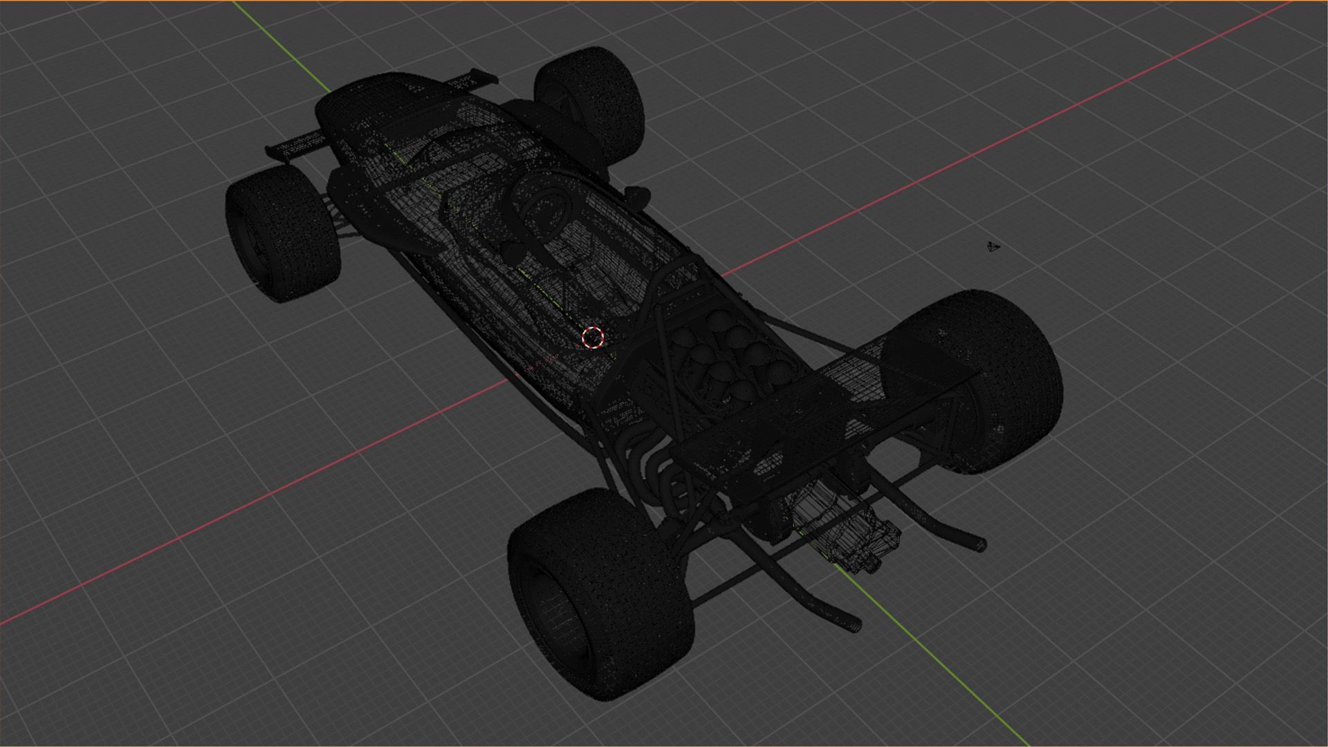 1969 Matra MS80 Formula 1 3D model_2