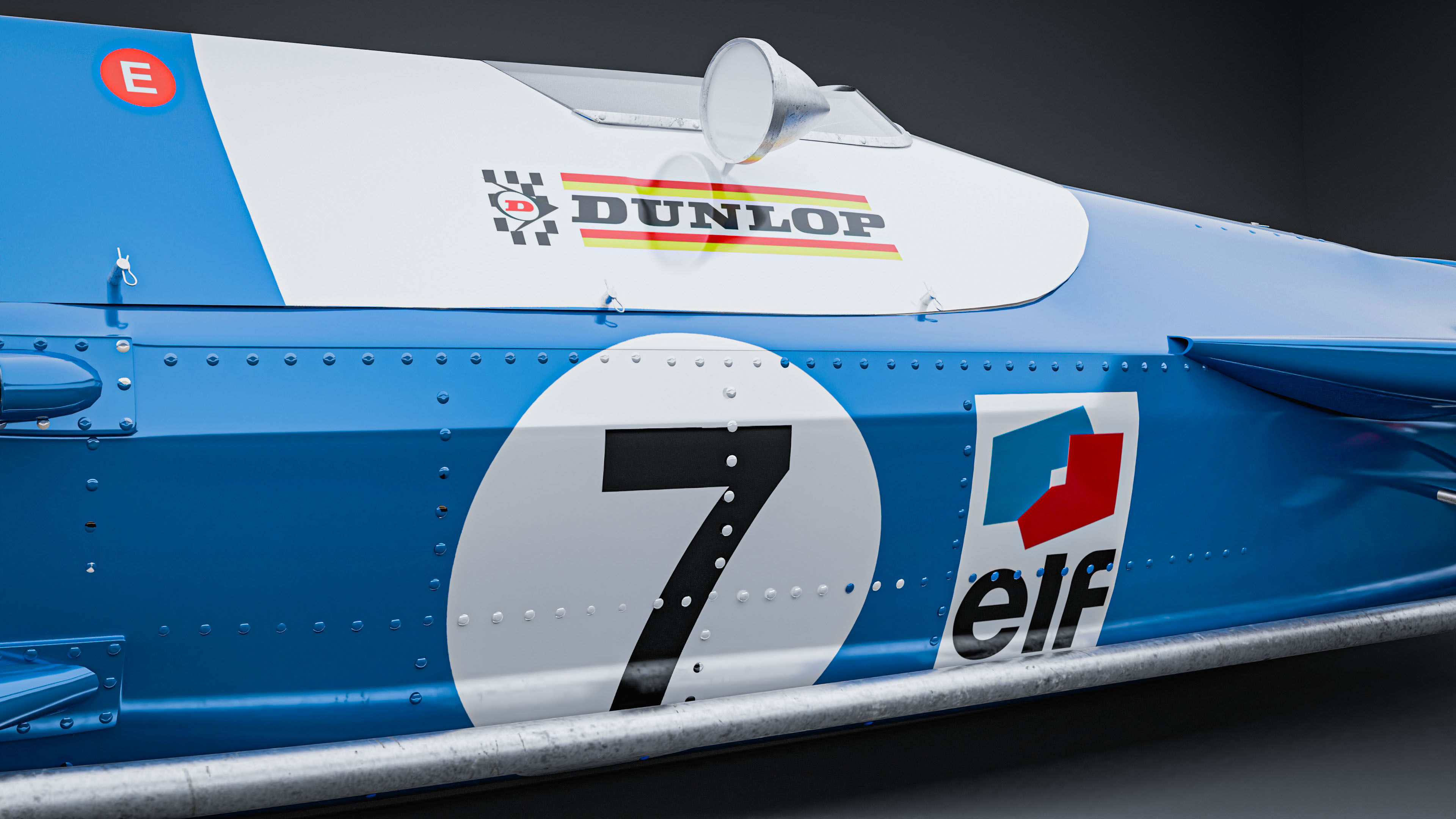 1969 Matra MS80 Formula 1 3D model_9