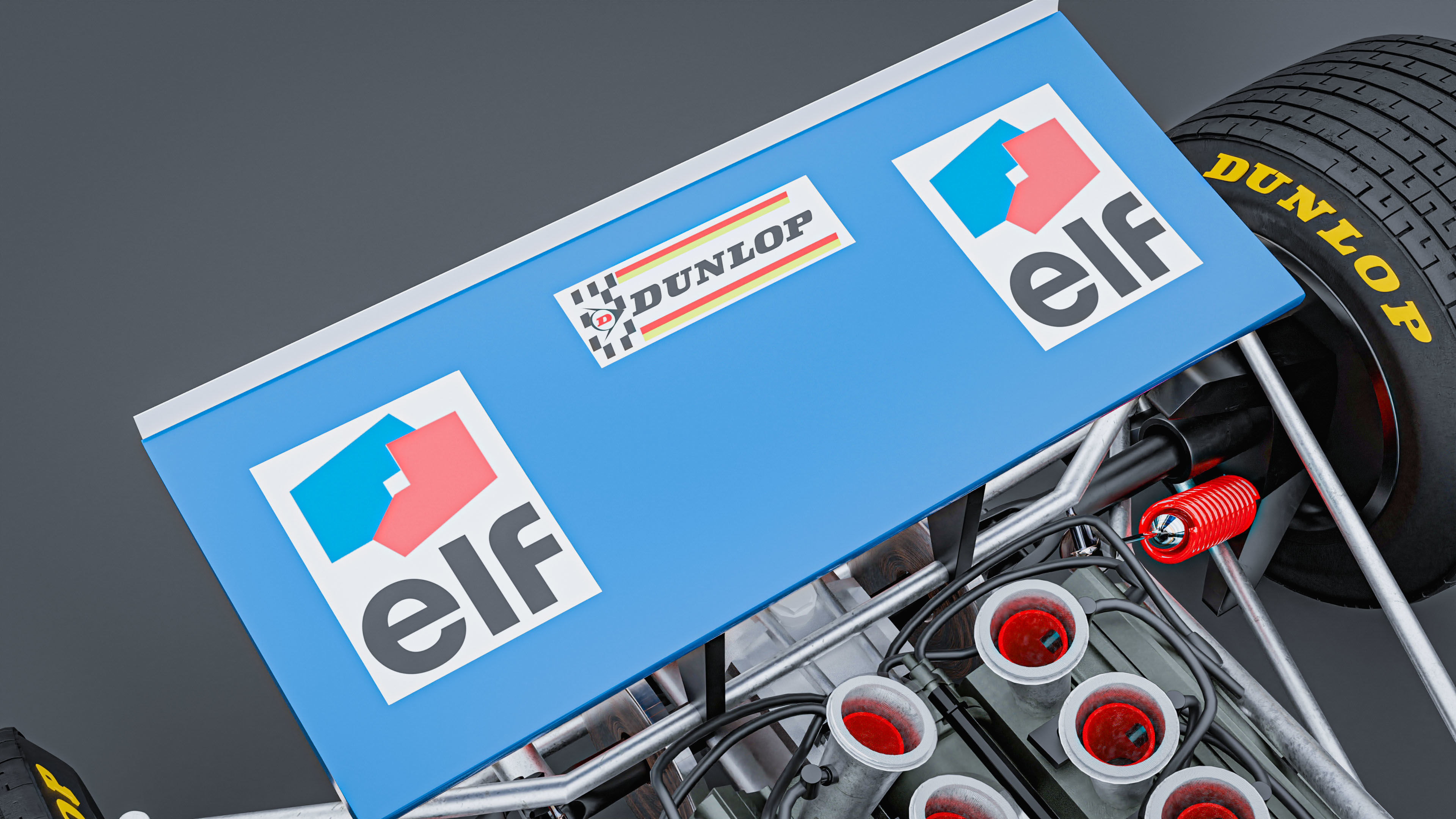 1969 Matra MS80 Formula 1 3D model_8