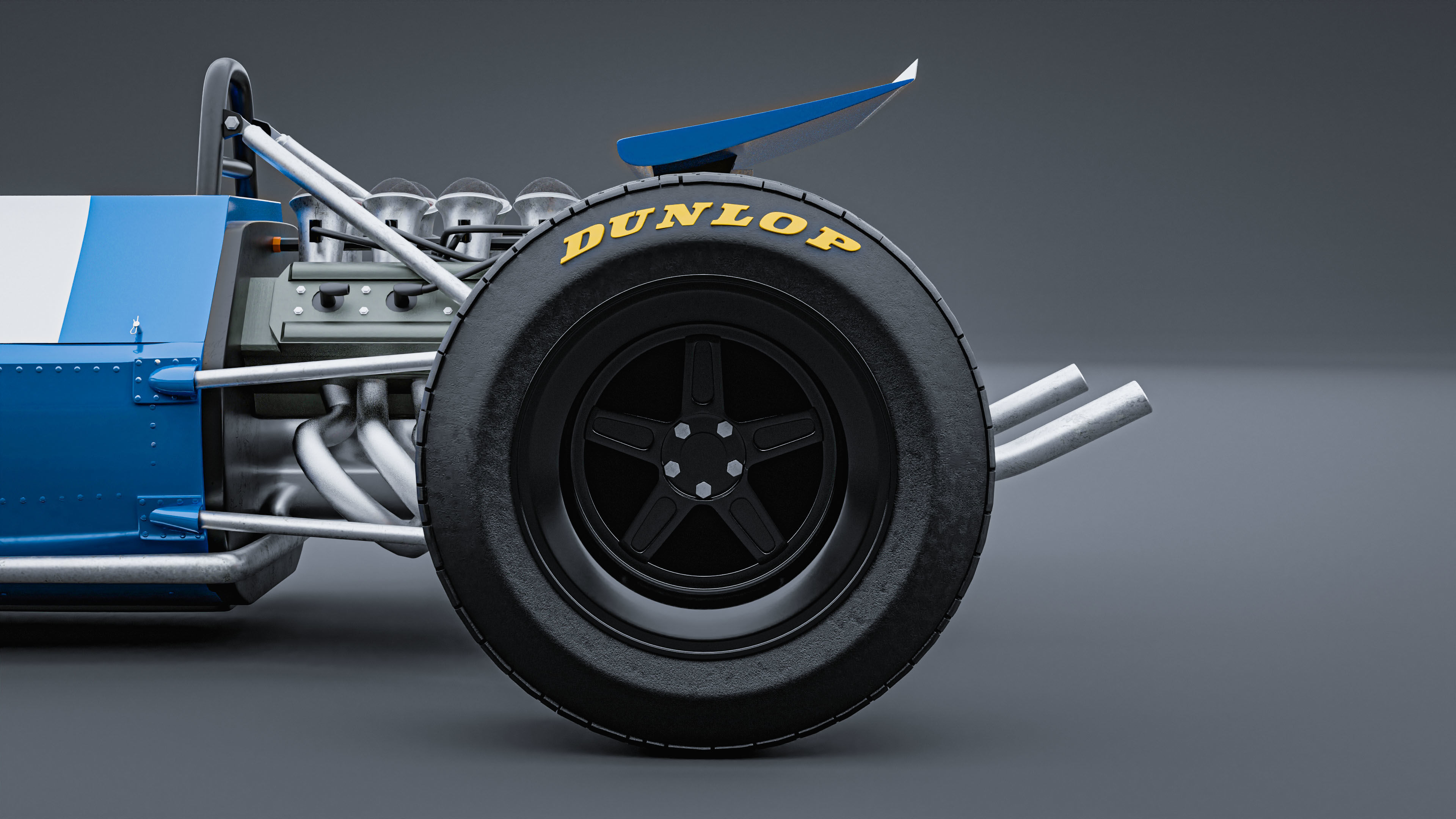 1969 Matra MS80 Formula 1 3D model_10