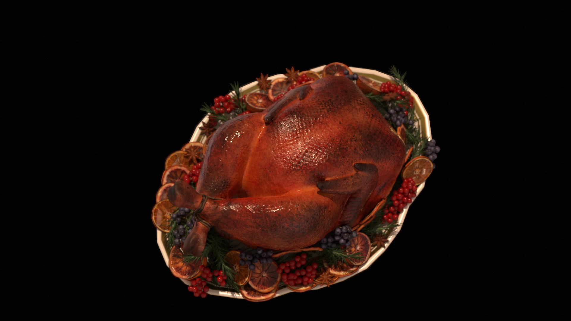 Christmas Dinner 3D model_79