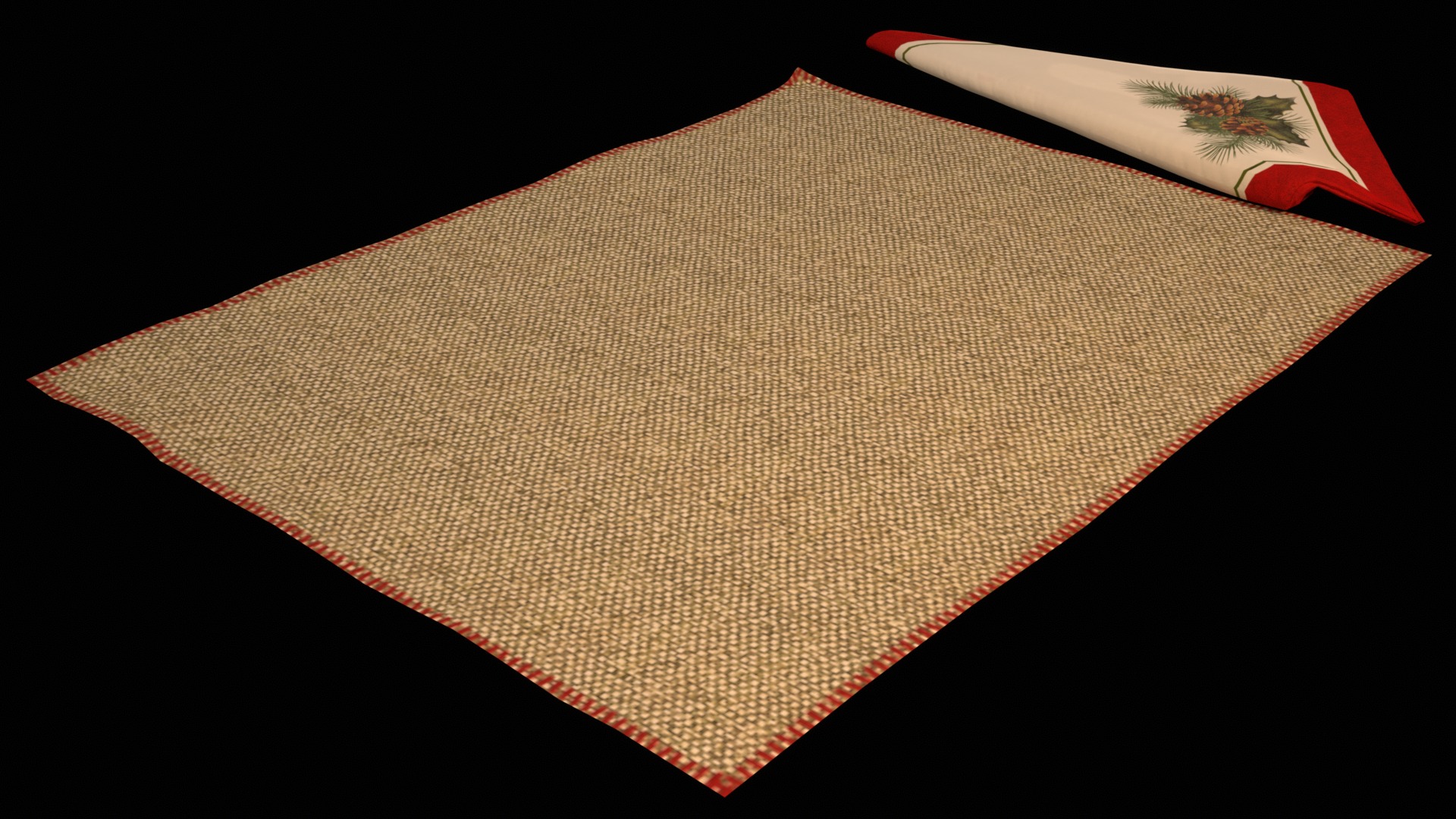 Christmas Dinner 3D model_76