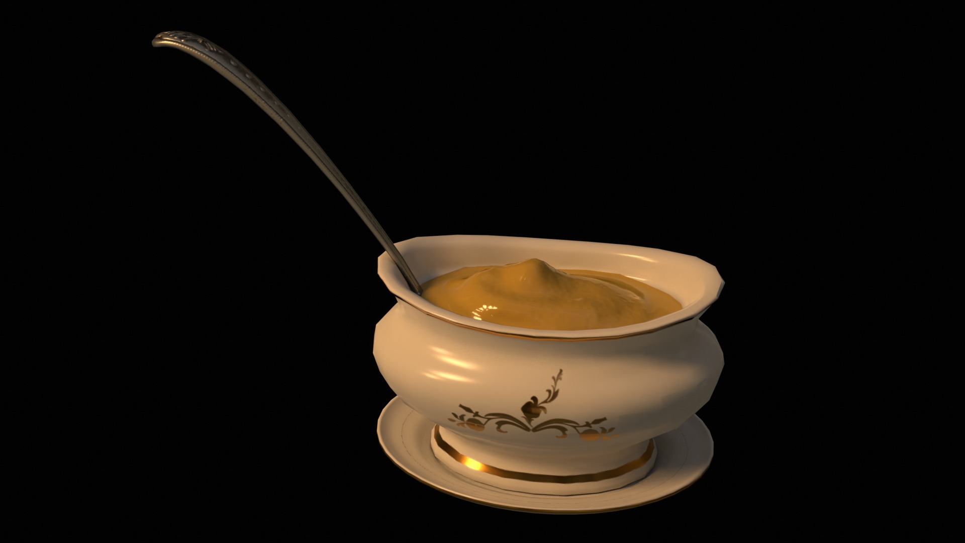 Christmas Dinner 3D model_58