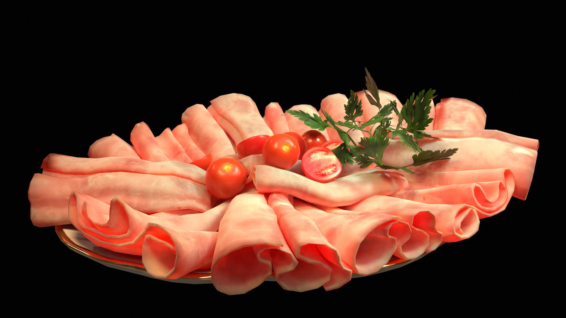 Christmas Dinner 3D model_52