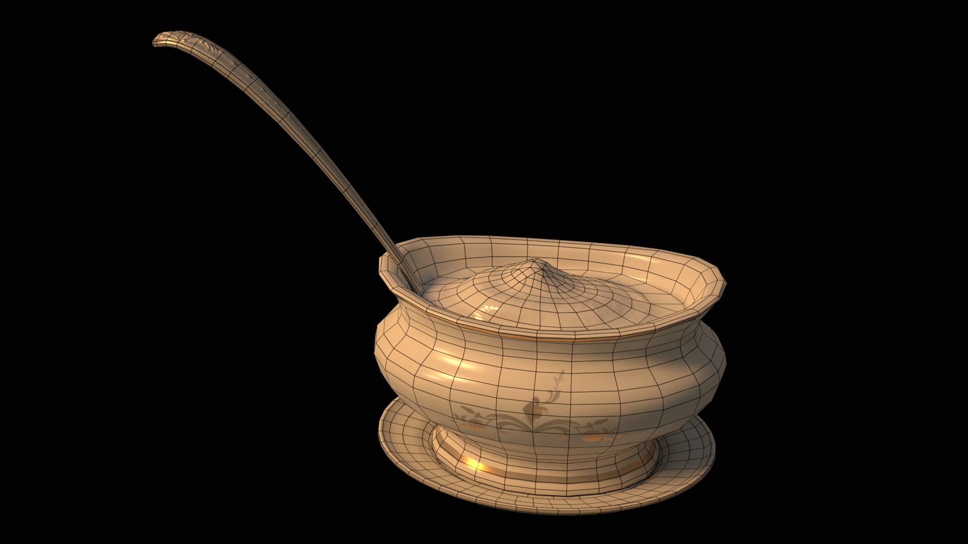 Christmas Dinner 3D model_59