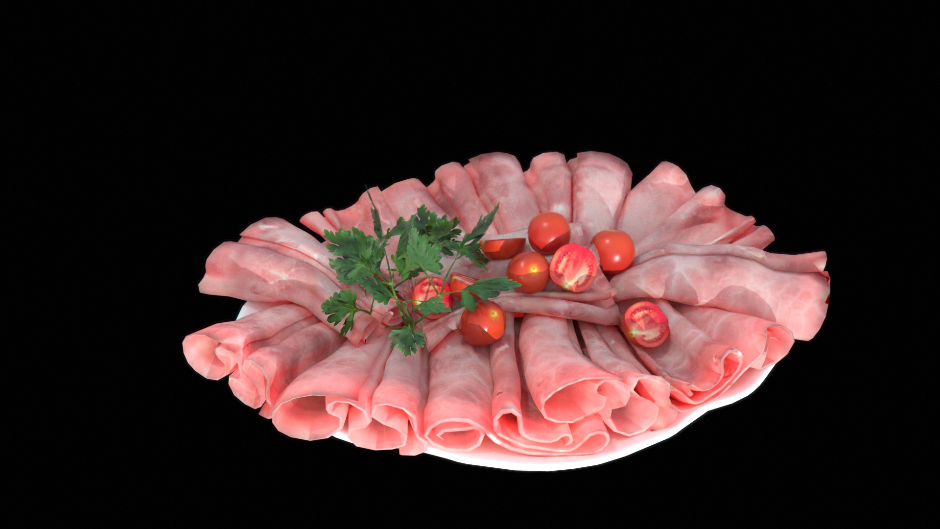 Christmas Dinner 3D model_83