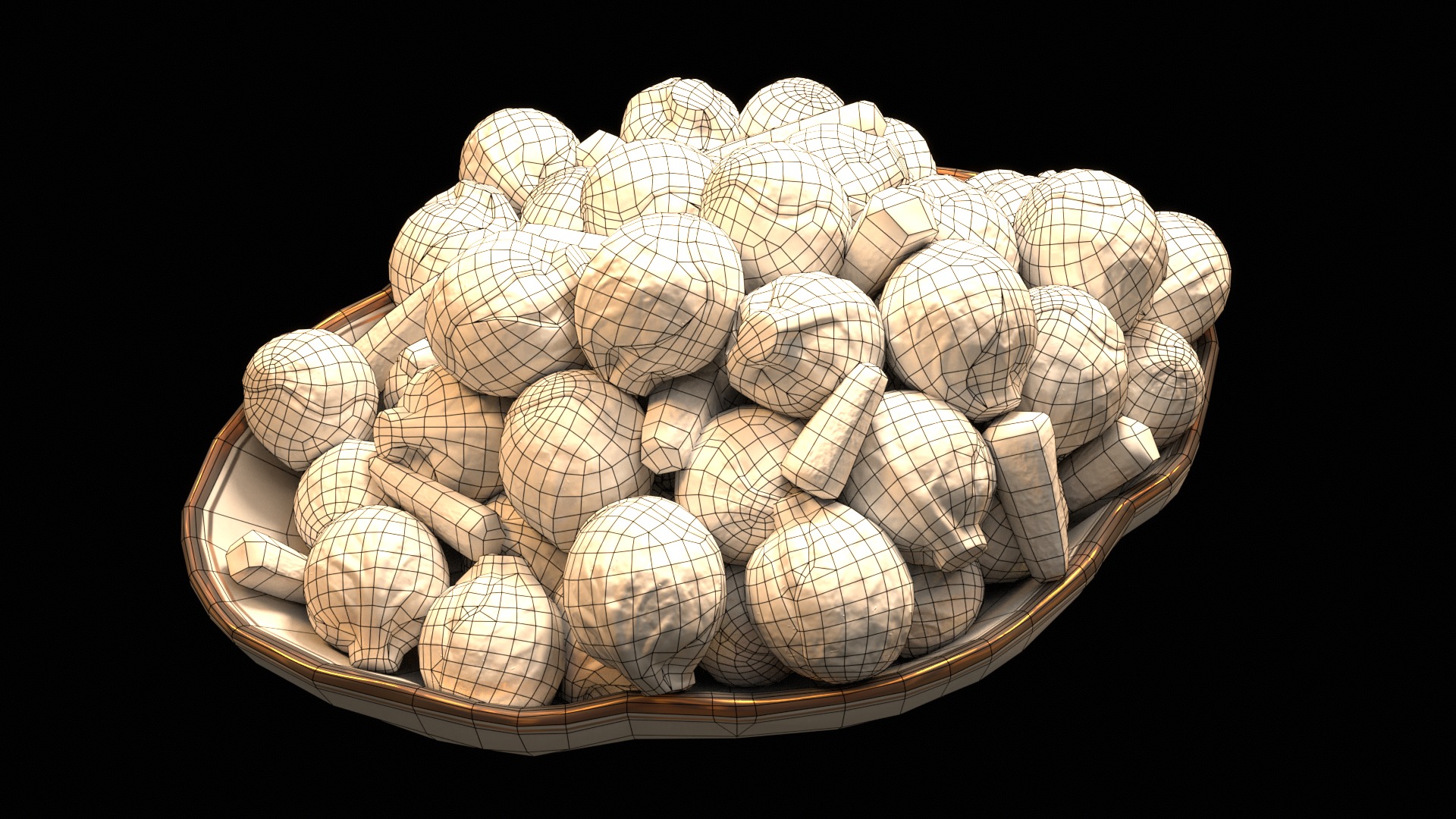 Christmas Dinner 3D model_49