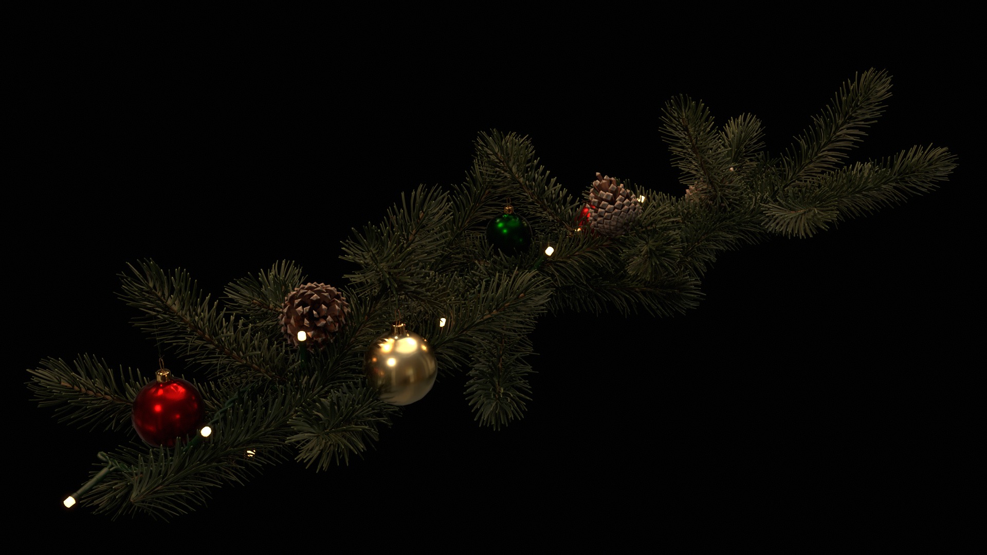 Christmas Dinner 3D model_64