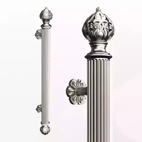 Classic Door Handle 05 Chrome