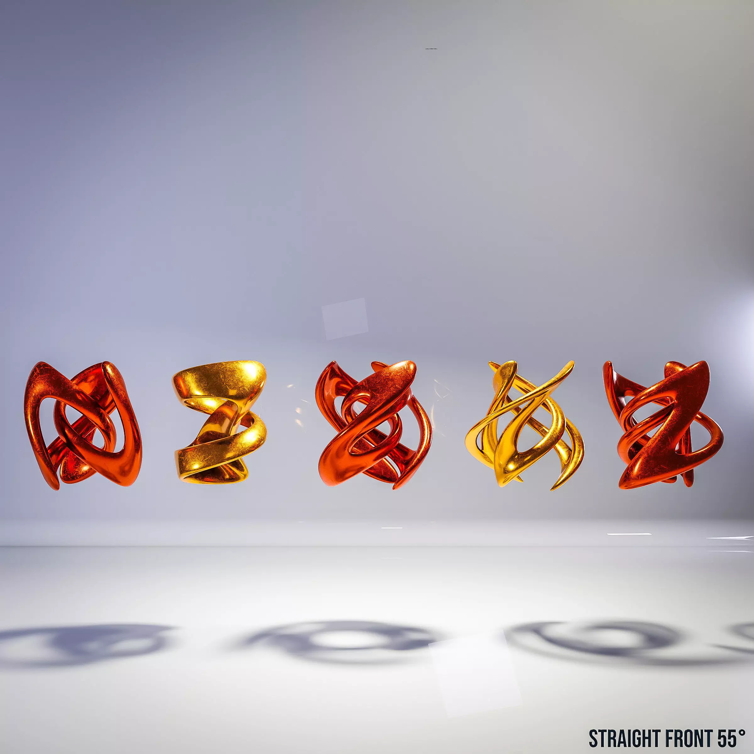 Art Sculpture Set 3D model