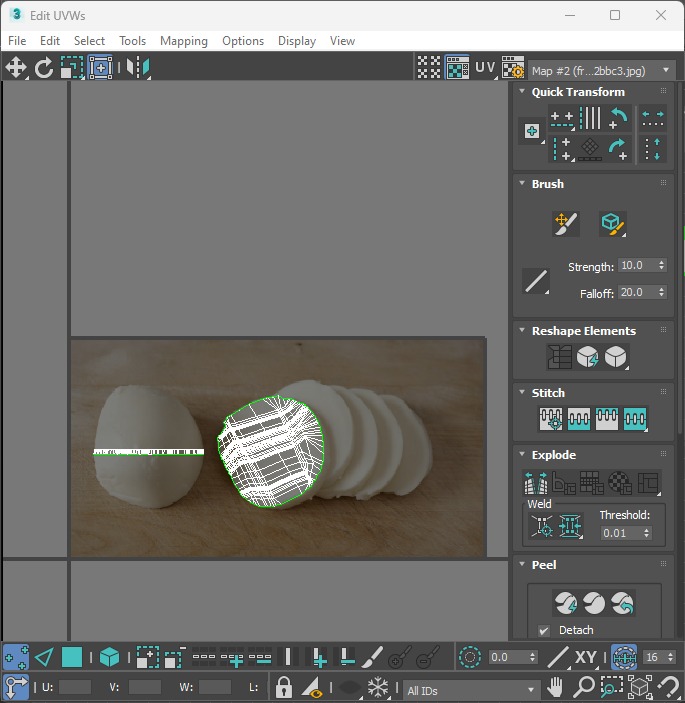 Caprese Candy Cane 3D model_30