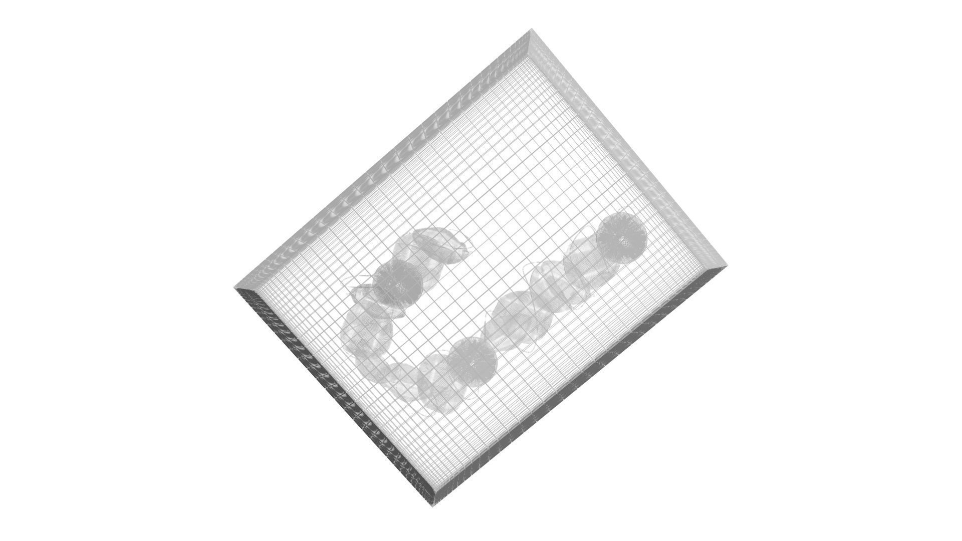 Caprese Candy Cane 3D model_20