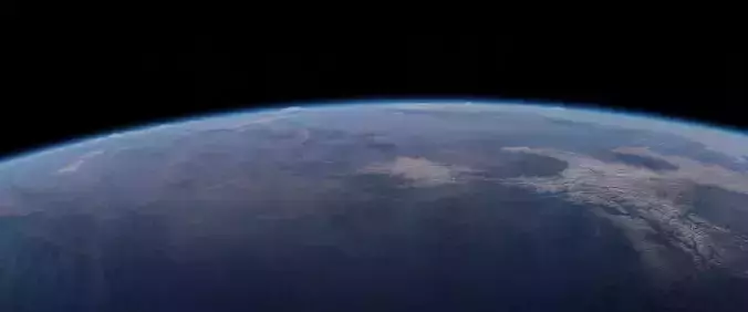 Photorealistic Earth with Clouds and Atmosphere