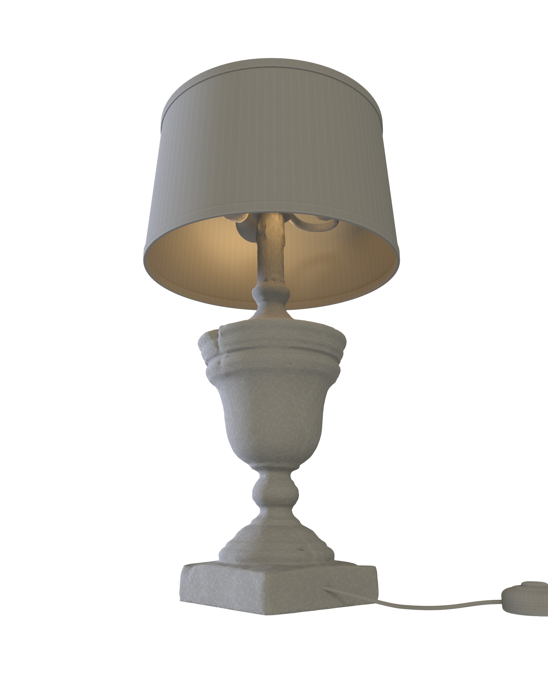 Manual nature Table lamp 3D model_6