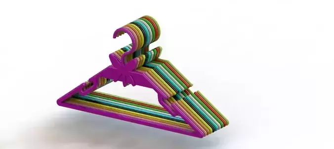 Hanger for child 3D print