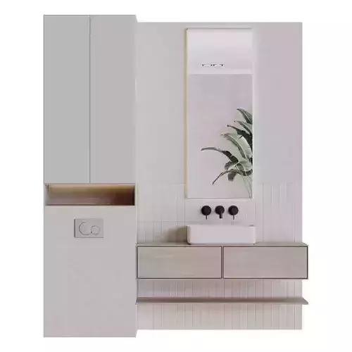 Bathroom Furniture-09 3D model