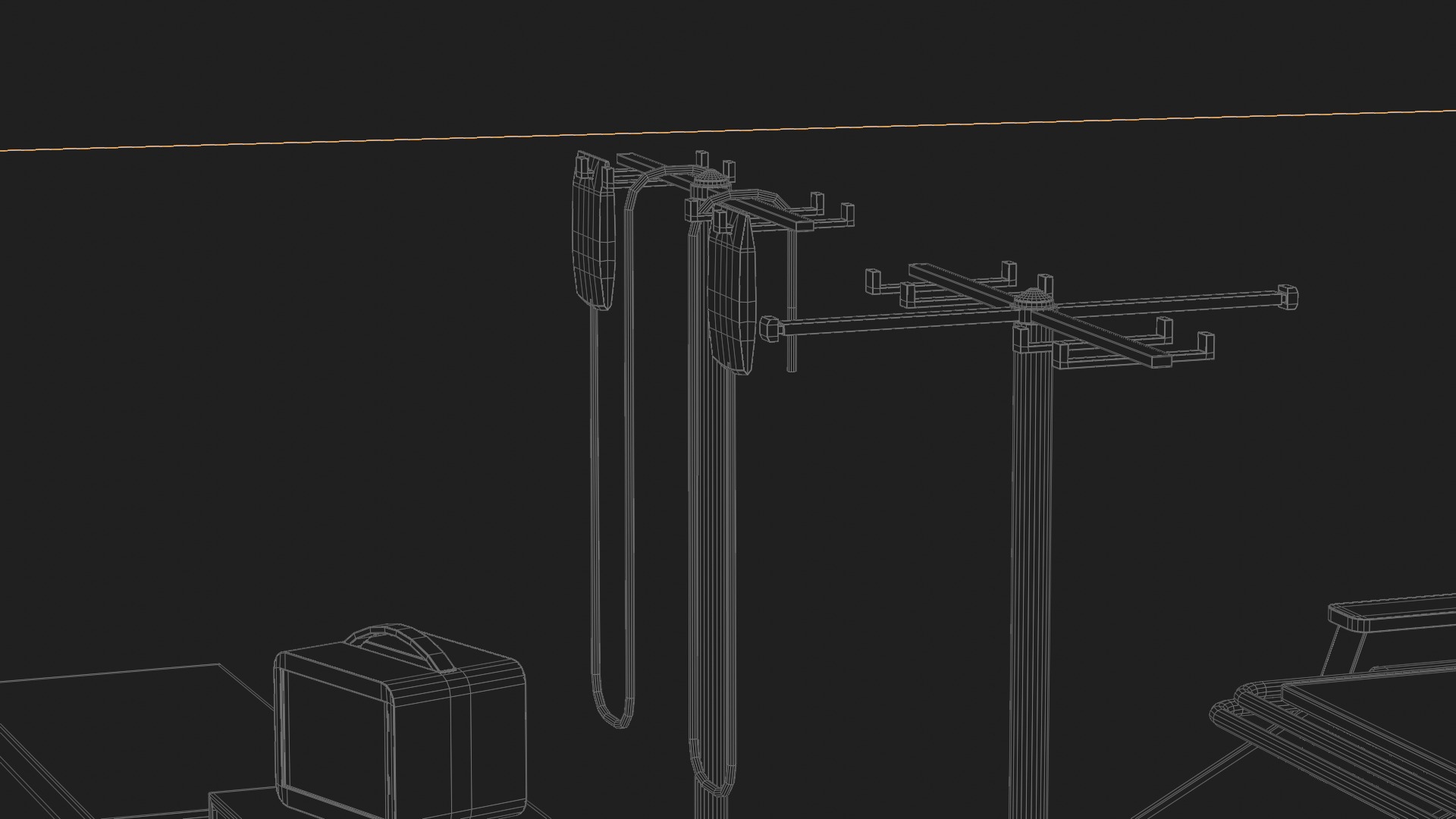 Hospital Asset Pack Low-Poly Low-poly 3D model_14