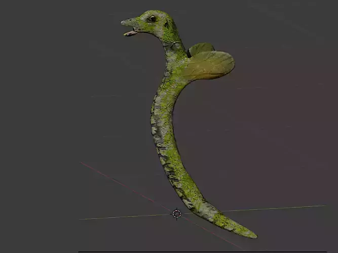 Flying snake creature