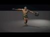 Orc game ready Low-poly 3D model_1