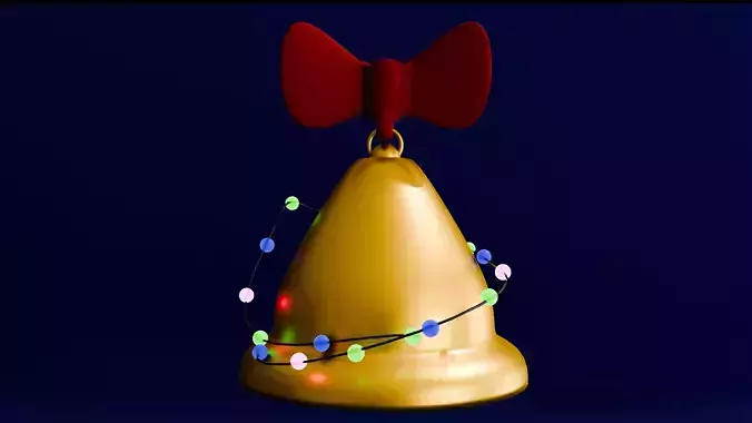 Cartoon Christmas Bell