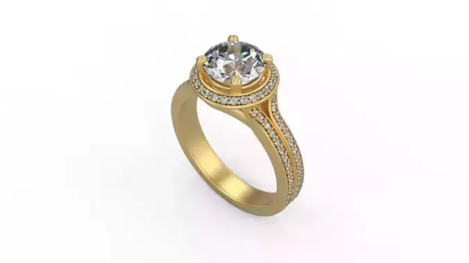 Woman Solitaire 1017