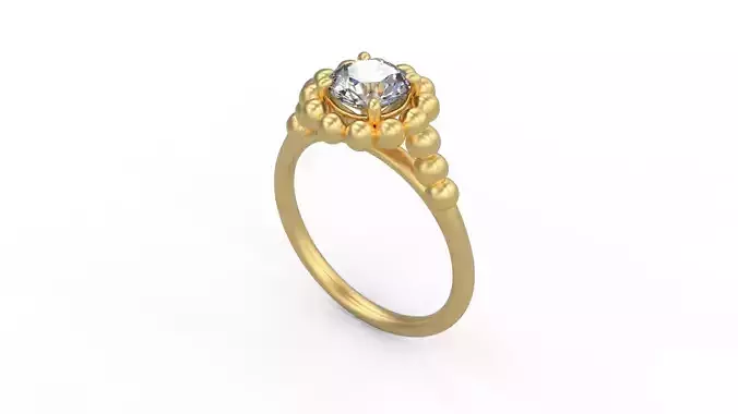 Woman Solitaire 1025 3D print model