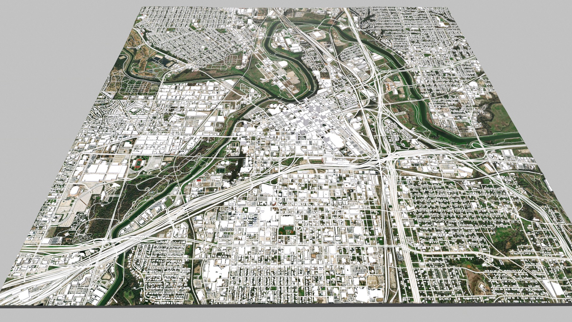 Cityscape Fort Worth Texas USA 3D model_3