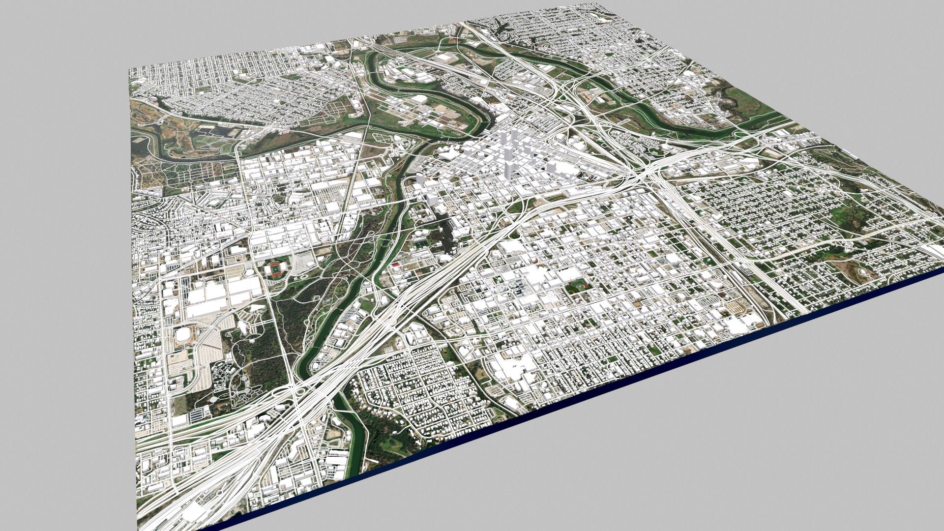 Cityscape Fort Worth Texas USA 3D model_7
