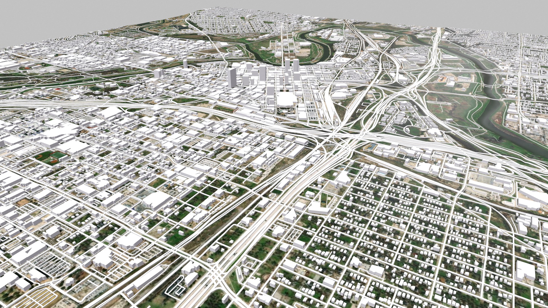 Cityscape Fort Worth Texas USA 3D model_14