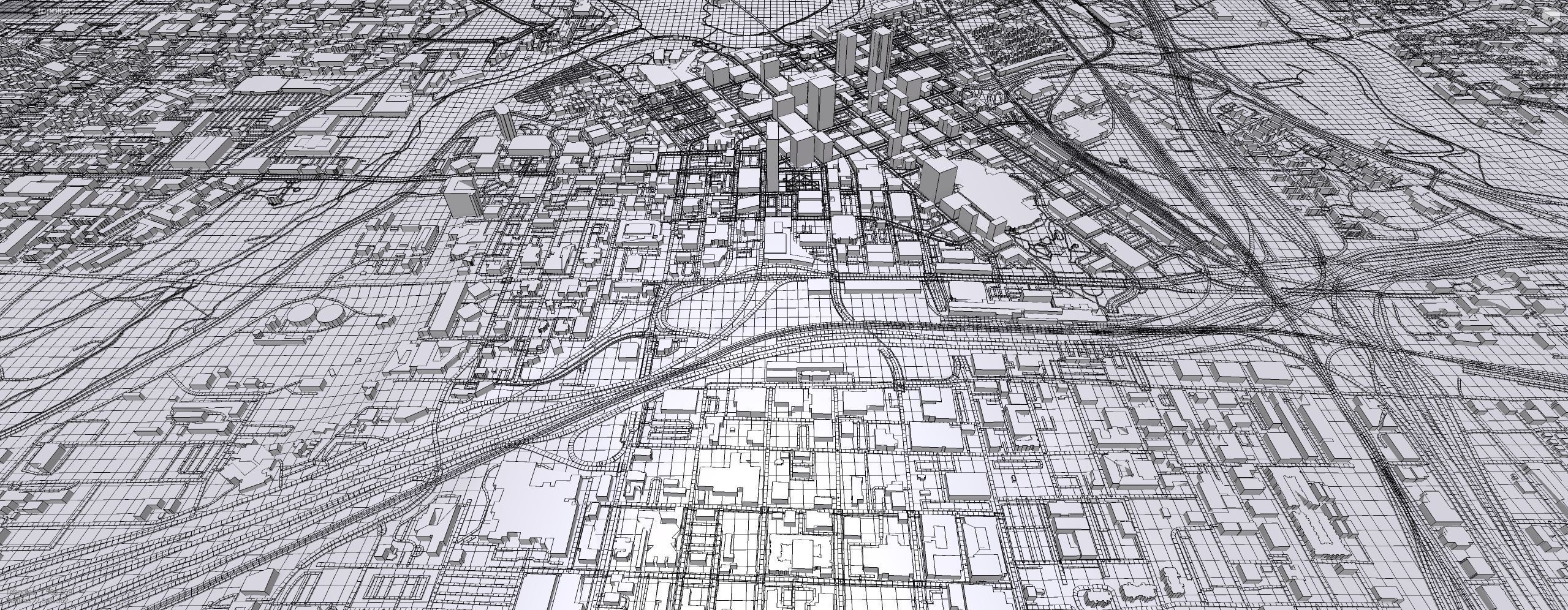 Cityscape Fort Worth Texas USA 3D model_20