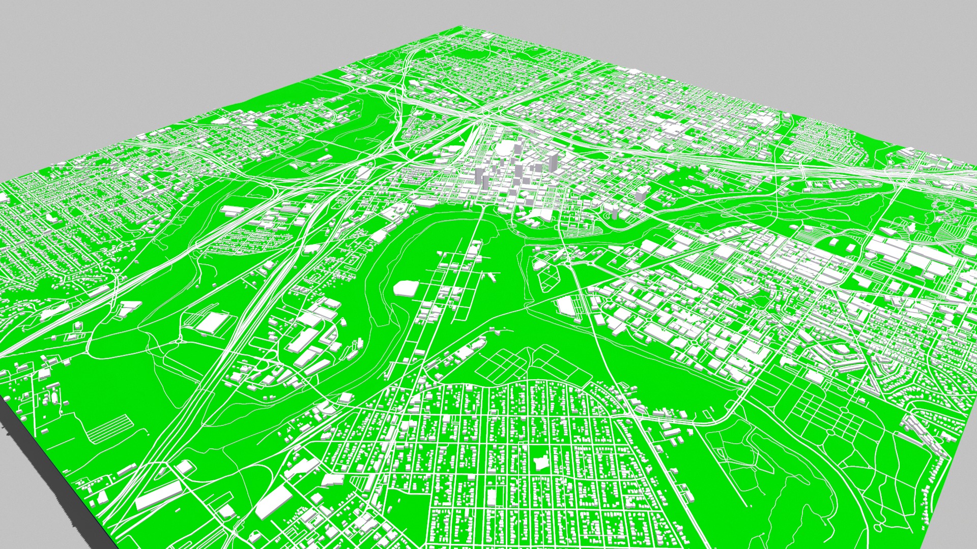 Cityscape Fort Worth Texas USA 3D model_12