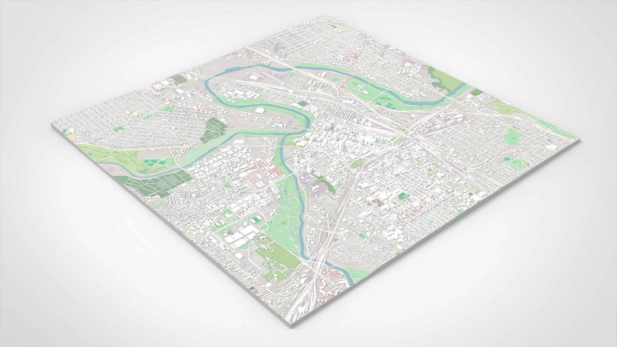 Cityscape Fort Worth Texas USA 3D model_15