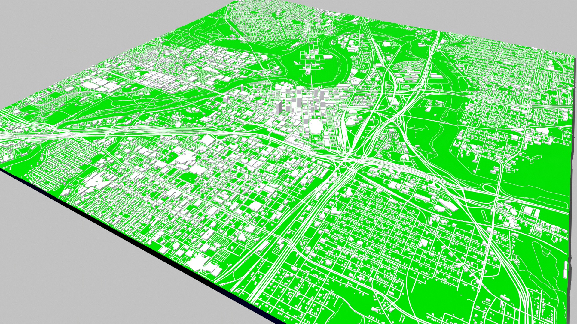 Cityscape Fort Worth Texas USA 3D model_6