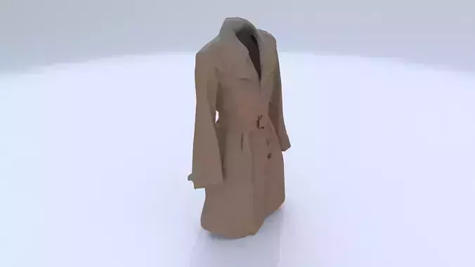 Coat 3D model