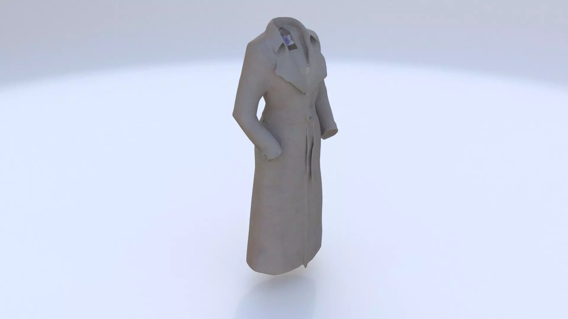 Coat 2 3D model_0