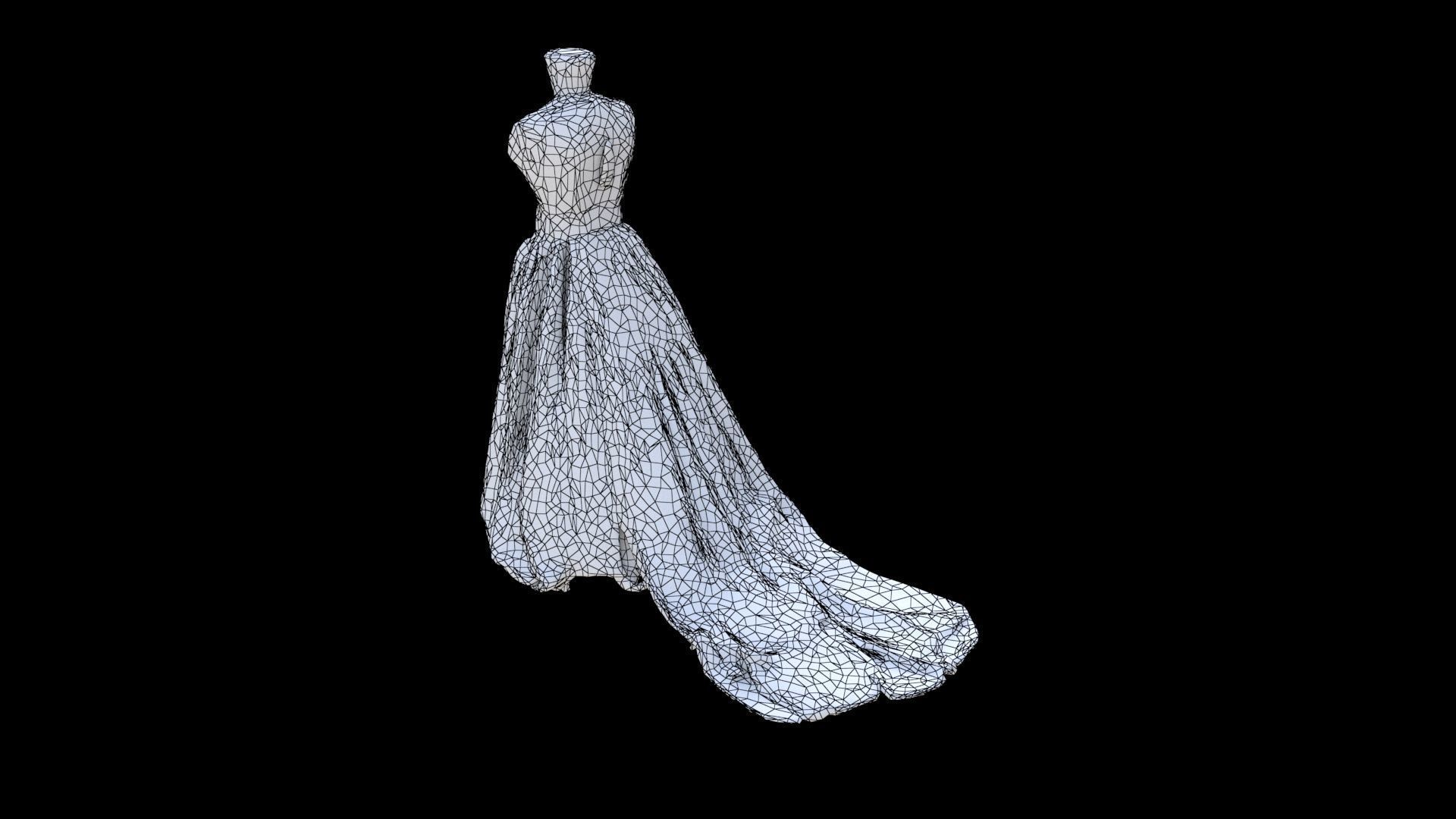 Dress 3D model_5