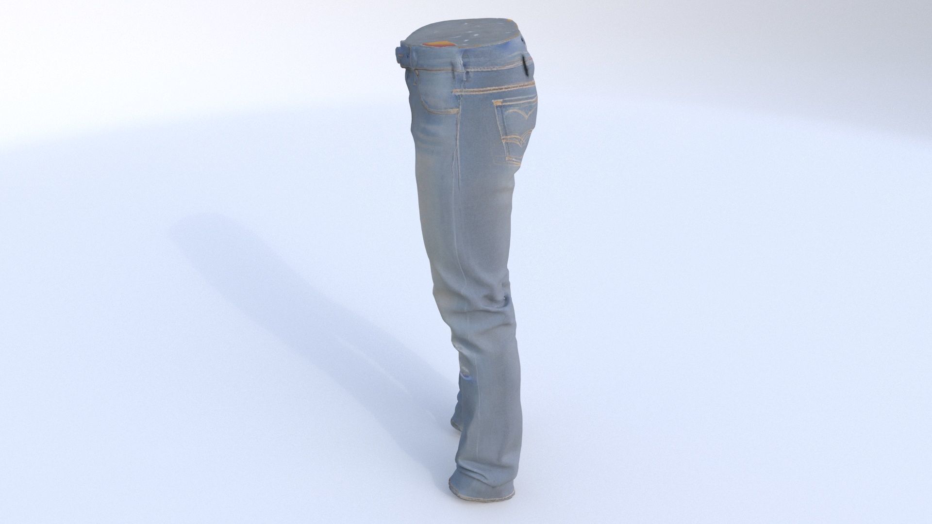 Jeans 3D model_2