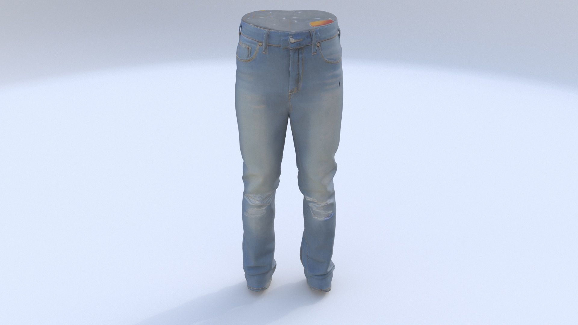 Jeans 3D model_1